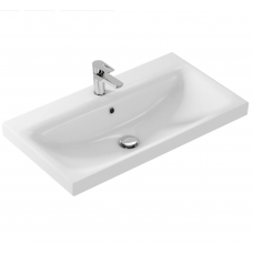 Раковина мебельная Церсанит Moduo 80 S-UM-MOD80/1 белая Раковина мебельная Церсанит Moduo 80 S-UM-MOD80/1 белая